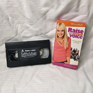 RAISE YOUR VOICE HILARY DUFF VHS VTG MOVIE 2005 ITS HER TIME TO SHINE